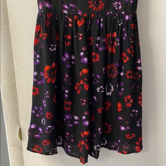 2 for $10 Forever 21 Plunging Floral Strappy back Dress NWT - Picture 3 of 7